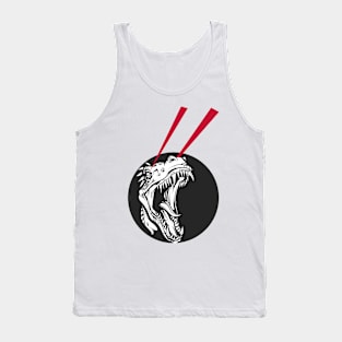 T-Rex Laser Eyes Tank Top